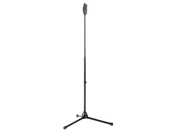 König & Meyer 25680-300-55, Rakt mikrofonstativ, Trefotig, Svart, Gjuten aluminium, Stål, 3/8", 110 cm
