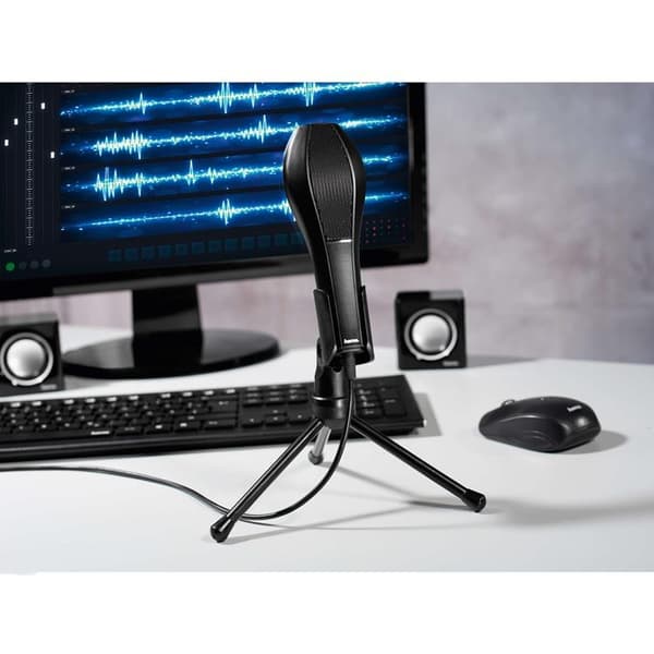 Hama Mikrofon Stream USB - Svart