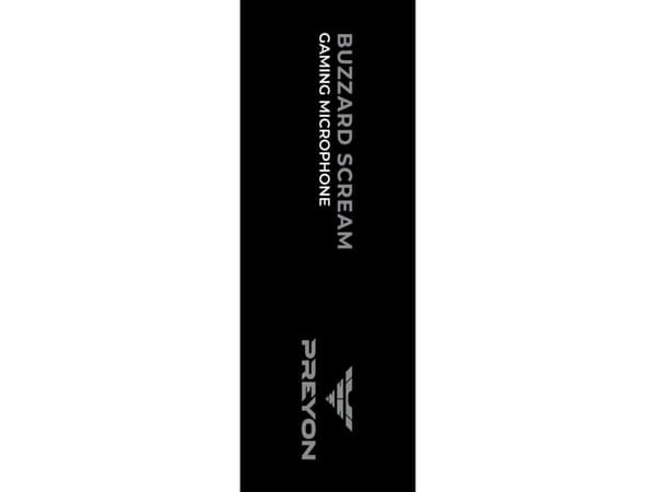PREYON Buzzard Scream kondensatorinis mikrofonas|USB