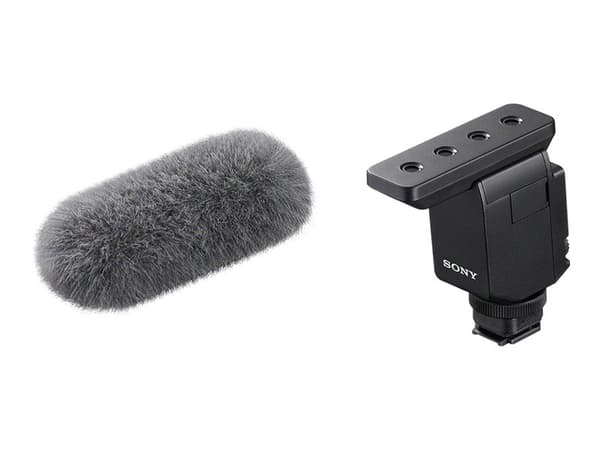 Sony ECM-B10 - Mikrofon - för Sony ZV-E10L; a ZV-E10, ZV-E10L; a VLOGCAM ZV-E10L; a1; a7 IV; a7C; a7R IV; a7s III; a9 II