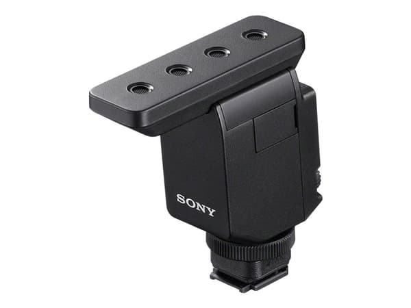 Sony ECM-B10 - Mikrofon - för Sony ZV-E10L; a ZV-E10, ZV-E10L; a VLOGCAM ZV-E10L; a1; a7 IV; a7C; a7R IV; a7s III; a9 II