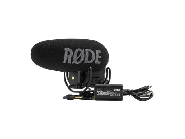 RØDE Videomic PRO +, Digital videokameramikrofon, -33,6 dB, 20 - 20000 Hz, 200 O, Superkardioide, Koblet med ledninger (ikke trådløs)