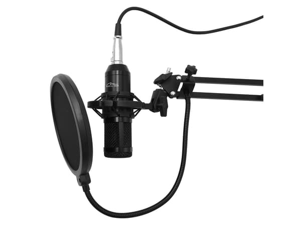 Mikrofon med tillbehörssats STUDIO- OCH STREAMING-MIKROPHON MT397K