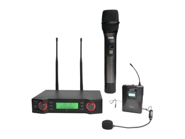 DNA Professional VM Dual Vocal Head Set - langaton mikrofonijärjestelmä