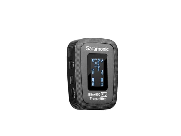 Saramonic Blink500 ProX B2, Lavalier-mikrofon, 100 m, Retningsuavhengig, Bodypack-mottaker, Kroppspakkesender, 2400 MHz