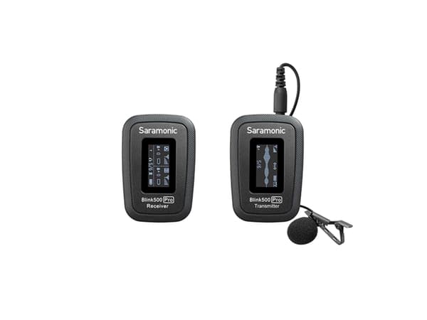 Saramonic Blink500 ProX B2, Lavalier-mikrofon, 100 m, Retningsuavhengig, Bodypack-mottaker, Kroppspakkesender, 2400 MHz