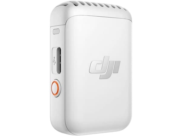 DJI DMT02, Kropspakke sender, 50 - 20000 Hz, Hvid, 250 m, Lithium-Ion (Li-Ion), 3,87 V