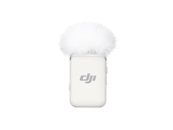 DJI DMT02, Kropspakke sender, 50 - 20000 Hz, Hvid, 250 m, Lithium-Ion (Li-Ion), 3,87 V