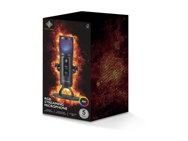 DELTACO GAMING GAM-171 - Mikrofon - USB - svart
