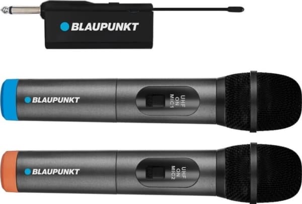 Blaupunkt Trådlösa mikrofoner Blaupunkt UHF WM60UDB Svart