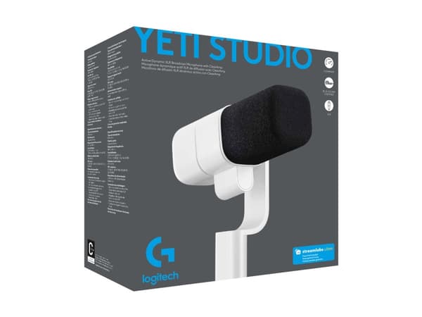Logitech G Yeti Studio - Mikrofoni - valkoinen