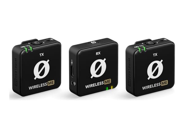 RØDE Wireless ME - Dual Set mikrofonsystem - USB - svart