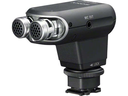 Sony ECM-XYST1M - Mikrofon - för Cinema Line ILME-FX3; Handycam FDR-AX43; a VLOGCAM ZV-E10; a7 IV; a7C; a7s III