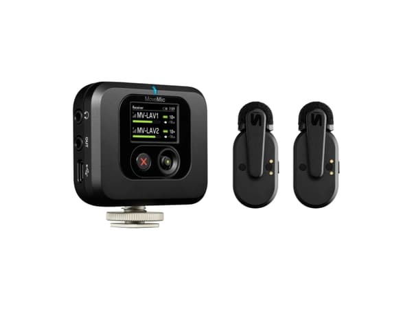 Shure MV-TWO-KIT-Z6, Kamerabeslag, 50 - 20000 Hz, 30 m, Sort, ABS, 0,5 %