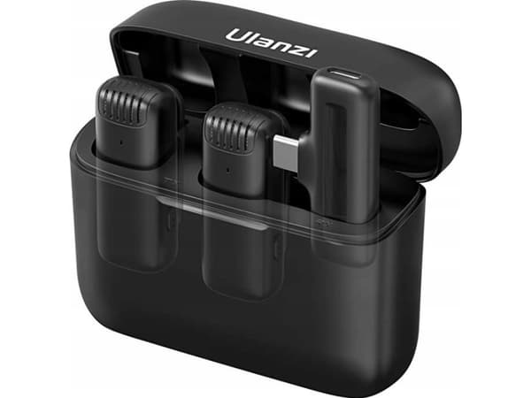 Ulanzi J12TC Black Smartphone microphone