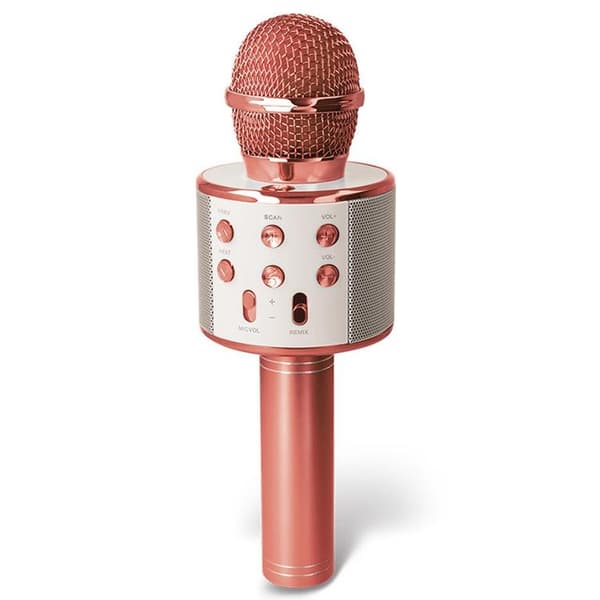 Forever Bluetooth-Mikrofon med Högtalare BMS-300 - RoseGuld