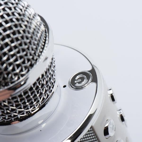 Multimedia Karaoke Mikrofon CR58 - Silver