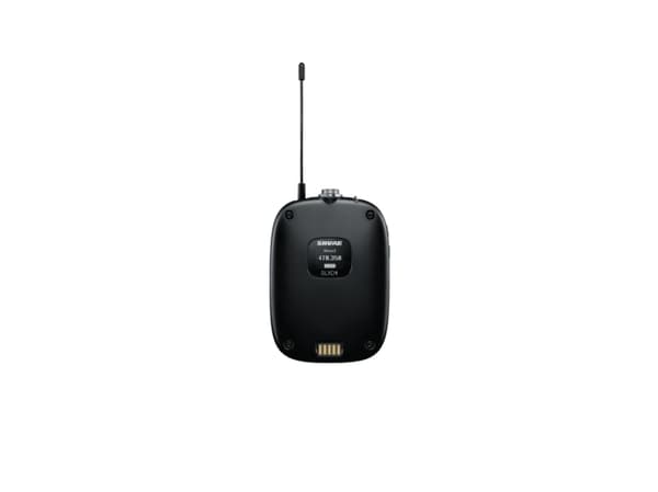 Shure SLXD1, Bodypack-lähetin, 562 - 606 MHz, 20 - 20000 Hz, Ultrataajuus (UHF), 1000000 O, 120 dB