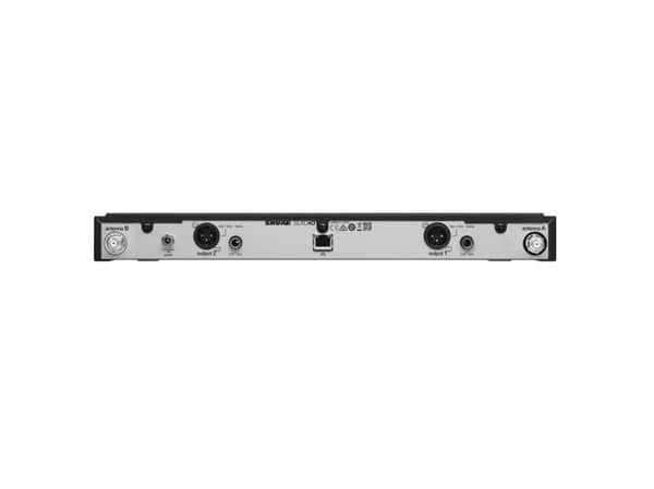 Shure SLXD4D, Ultra High Frequency (UHF), Avtagbar, 562 - 606 MHz, 20 - 20000 Hz, 50 O, 100 m