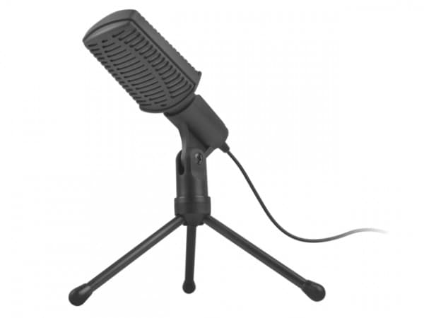 NATEC ASP, Mikrofon till bärbar dator, -47 dB, 100 - 16000 hz, 2200 O, Kardioid, Kondensator