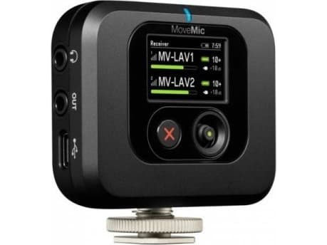 Shure MV-R-Z6, Kamerabeslag, 50 - 20000 Hz, 30 m, 100 dB, Sort, ABS