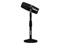 Miniatyrbild 5 av 5: Shure MV7+K-BNDL - Mikrofon - 3-stifts XLR, USB - svart - med Shure-by-Gator skrivbordstativ - OBS-certifierad, MFi-certifierad