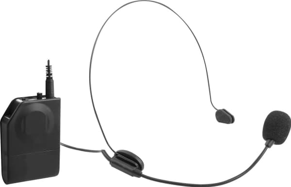 Trevi EM 408 R, Headset-mikrofon, Bodypack-mottagare, Bodypack-sändare, 174 - 216 MHz, VHF (Very High Frequency), 32 x 25 x 80 mm