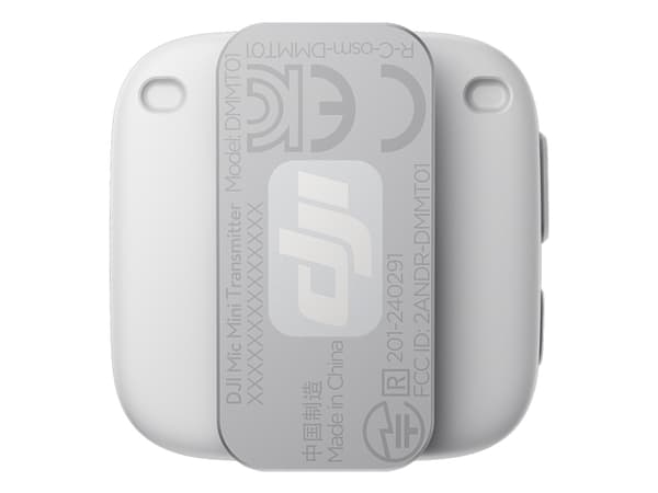DJI Mic Mini Transmitter - Mikrofon - arktisk hvitt