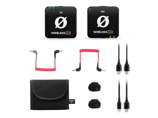 RØDE Wireless ME - Dual Set mikrofonsystem - USB - svart