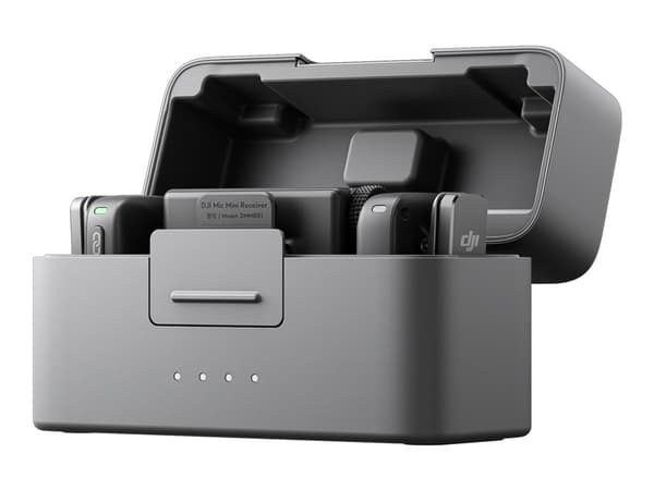 DJI Mic Mini trådlöst mikrofonsystem (2 TX + 1 RX + laddningsfodral)