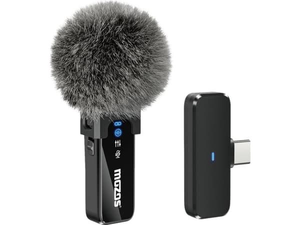 Mozos MOZOS MX2-SINGLE trådlös mikrofon 2,4 Ghz för telefon