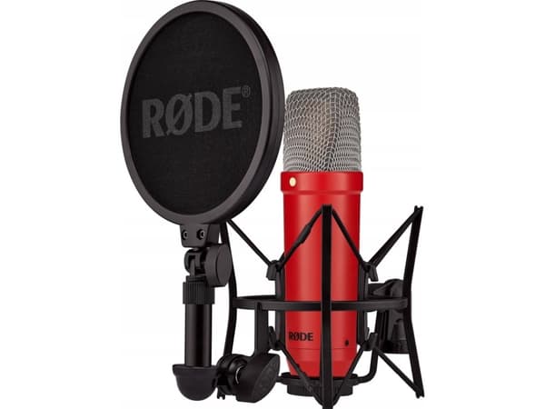 RØDE NT1 - Signature Series - mikrofon - 3-stifts XLR - rød