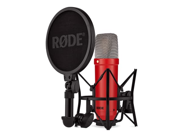 RØDE NT1 - Signature Series - mikrofon - 3-stifts XLR - rød