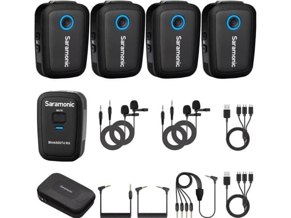 SARAMONIC Blink500 T4 langattomat CROSS-FREE-MIKROFONIT KAMEROILLE