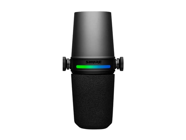 Shure MV7i mikrofon med integrert grensesnitt