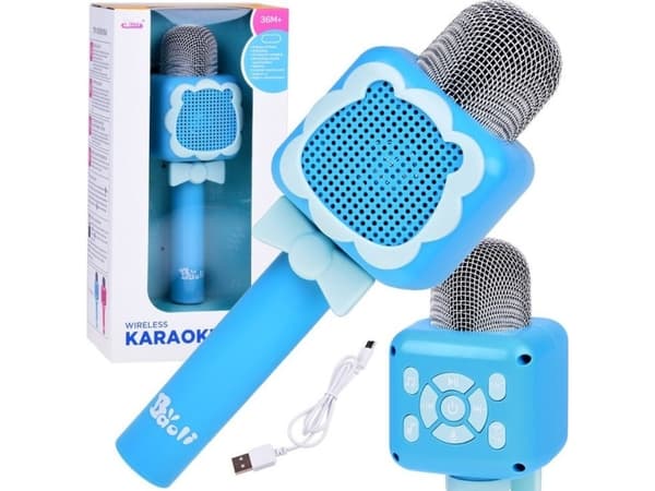 Mikrofon Jokomisiada Trådløs Mikrofon for barn KARAOKE Bluetooth-opptak IN0168