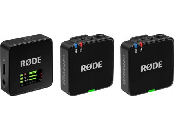 Rode Wireless GO Gen 3, mobiili langaton mikrofonijärjestelmä - musta