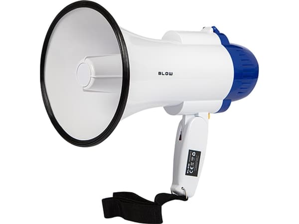 MP-516 bärbar megafon av horntyp med sirenfunktion