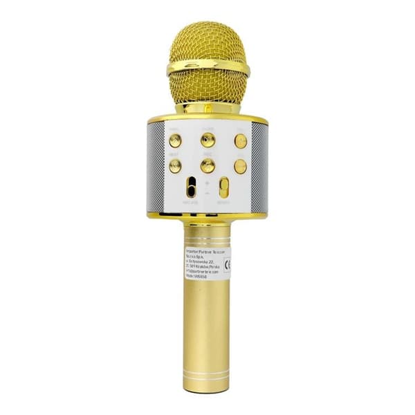 Multimedia Karaoke Mikrofon CR58S HQ - Guld