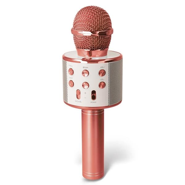 Forever Bluetooth-Mikrofon med Högtalare BMS-300 Lite - Rose Guld