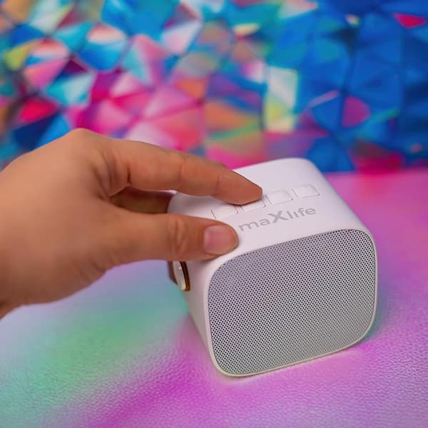 Maxlife Bluetooth Mikrofon och Högtalare MXKS-100 - Vit
