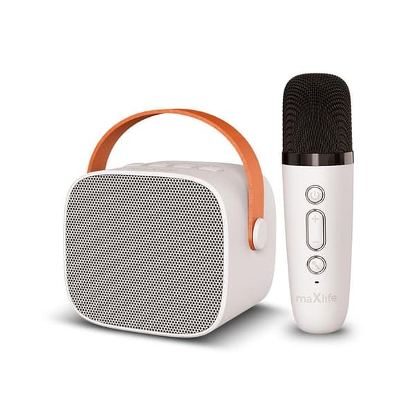 Maxlife Bluetooth Mikrofon och Högtalare MXKS-100 - Vit
