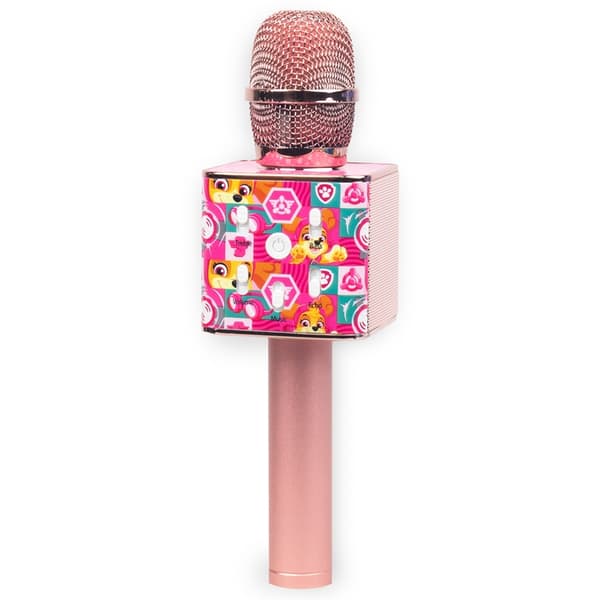 Paw Patrol Karaoke Bluetooth-Mikrofon med Högtalare - Rosa