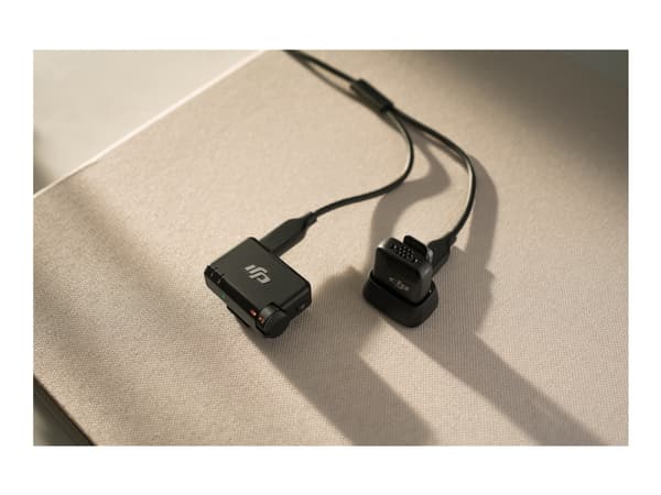 DJI Mic Mini - Mikrofonsystem - Apple Lightning, USB - svart