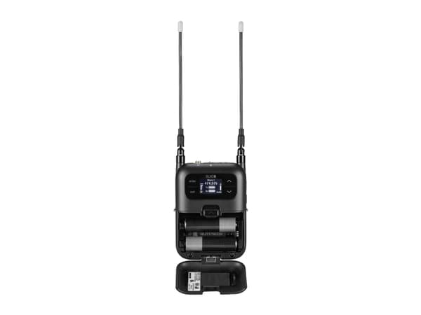Shure SLXD5-J53, Bodypack transmitter, 20 - 20000 Hz, Ultra High Frequency (UHF), 118 dB, OLED, Black
