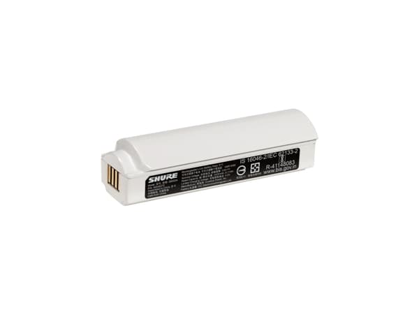 Shure SB920A, Vit, Batteri, Litium-Ion (Li-Ion)