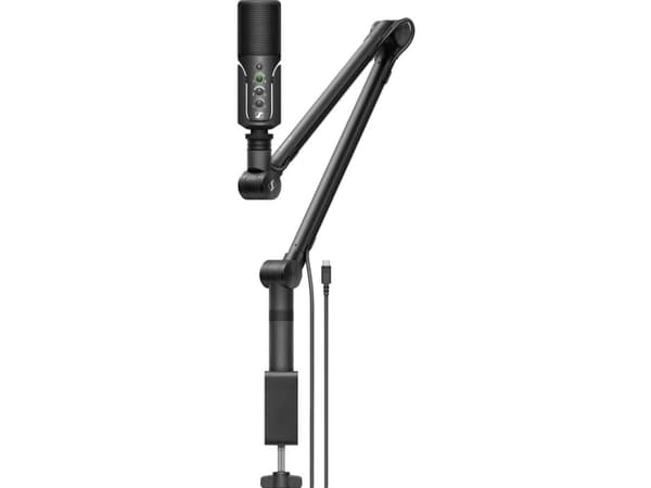 Sennheiser Profile Stand USB-mikrofon Överföringstyp:USB Kontakt, inkl. stativ , Inkl. kabel USB-C®, Ljud, stereo (3,5 mm jack) USB