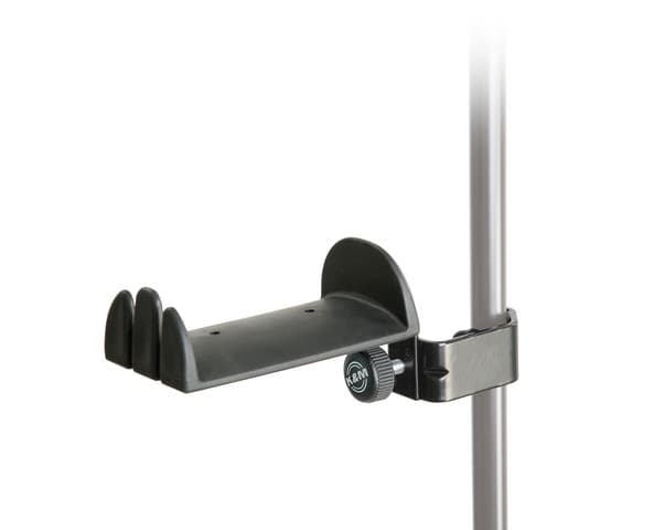 König & Meyer 16080-000-55, Hodetelefoner, Passiv holder, Innendørs, Sort, Sølv