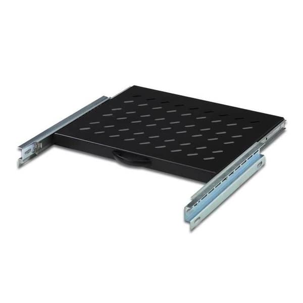 Sliding shelf - DIGITUS - DN-19 TRAY-2-600-SW - RAL 9005 - 1U - 19 tum