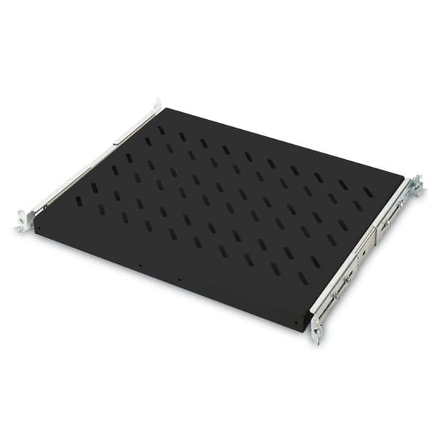 Sliding shelf - DIGITUS - DN-19 TRAY-2-600-SW - RAL 9005 - 1U - 19 tum
